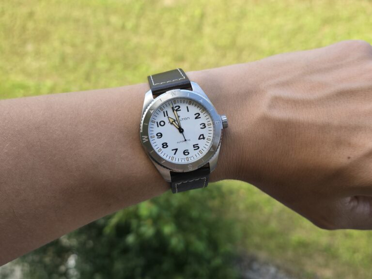 Hamilton Khaki Field Expedition 41mm on the wrist