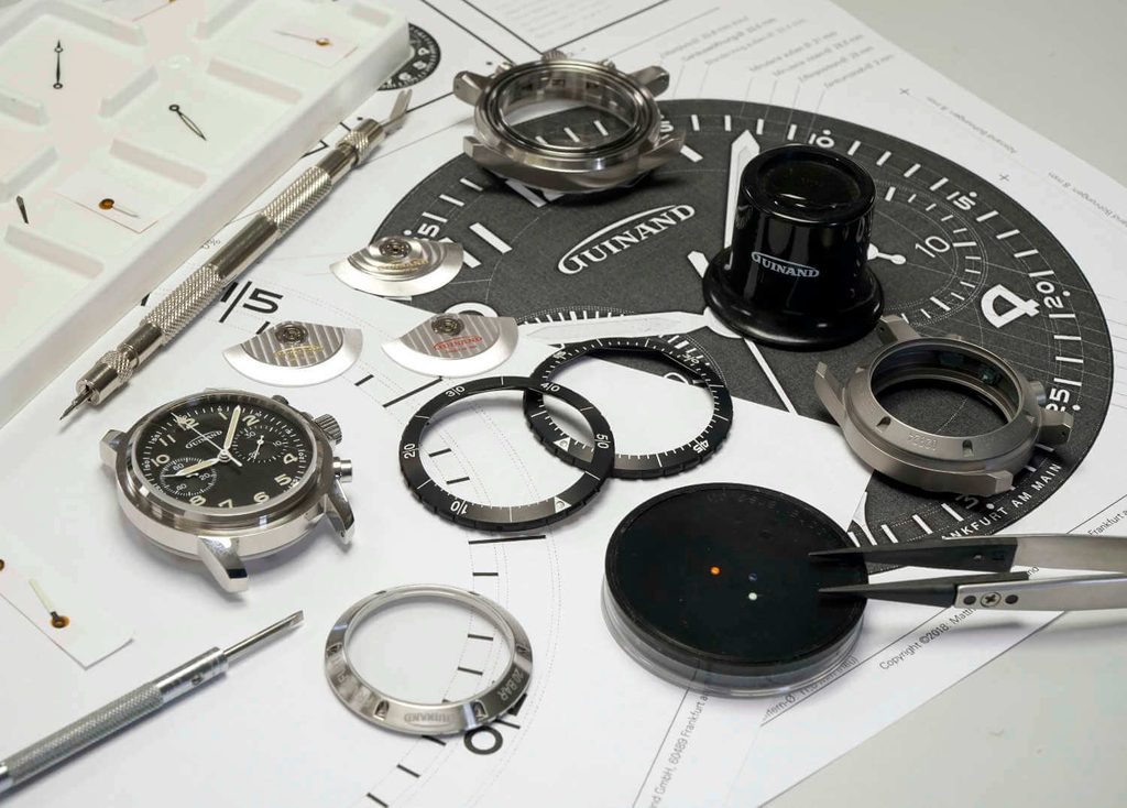Guinand watchmaker tools